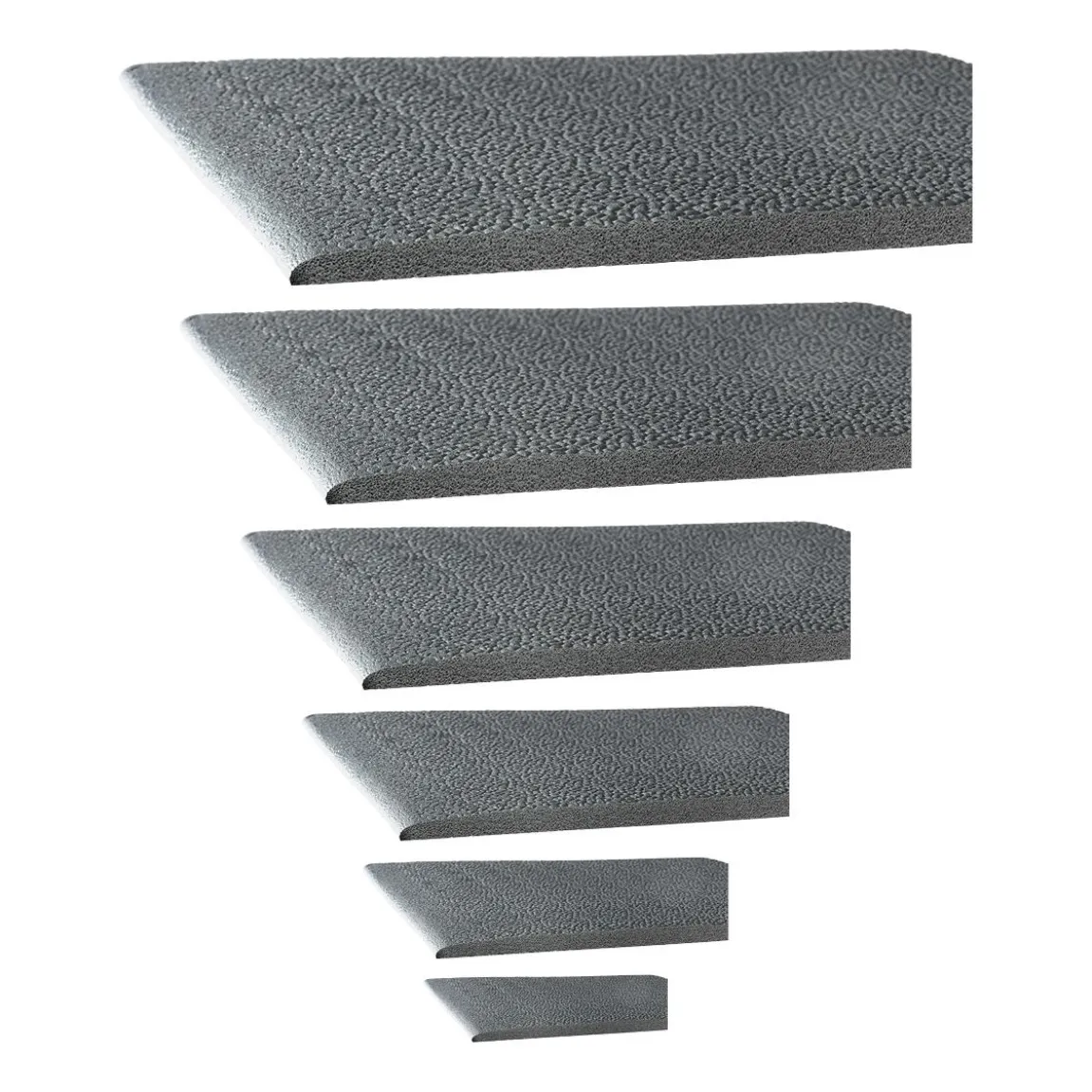 Arbetsplatsmatta Matting Yoga Super Industri Grå 91x200cm