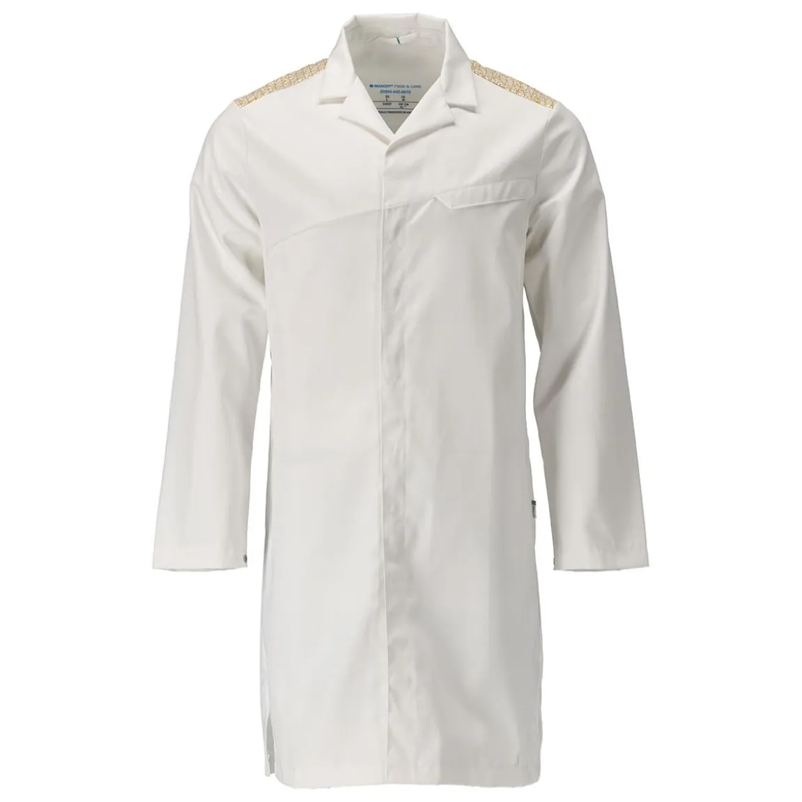 Arbetsrock Mascot 20354-442 Vit/Curry Gul XS