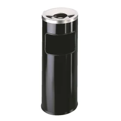 Askkopp/Papperskorg Durable Metall svart 17lit