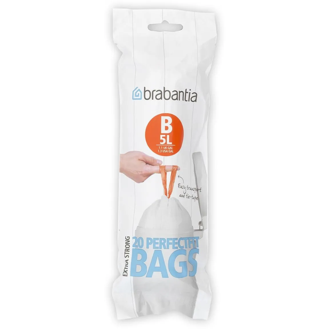 Avfallspåse Brabantia Perfectfit 5L B