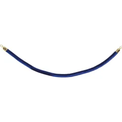 Avspärrningsrep Securit Sammet Blå/Guld 150cm