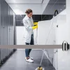 Avspärrningsrep Securit Väggfäste Indragbar Rem Grå 210cm