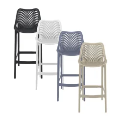 Barstol Air 75cm Svart