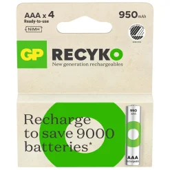 Batteri GP Recyko laddningsbart AAA 950mAh