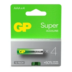 Batteri GP Super G-Tech Alkaline LR03 AAA