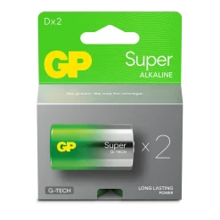 Batteri GP Super G-Tech Alkaline LR20/D
