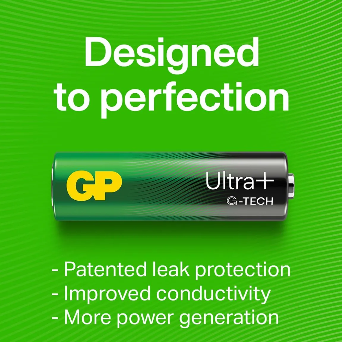 Batteri GP Ultra + G-Tech Alkaline LR03 AAA