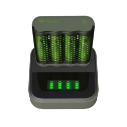 Batteriladdare GP ReCyko med laddningsdocka inkl 4 AA batterier