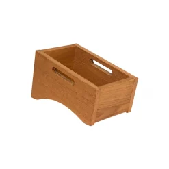Besticklåda Lutande 1-fack Linolja 168x164/115x278mm