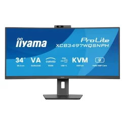 Bildskärm iiyama Curved UltraWide Quad HD 34