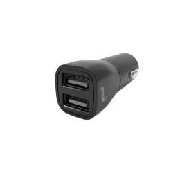 Billaddare Gear 12/24V 2xUSB-A 3,4A Svart