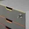 Blankettbox Durable Varicolor SAFE grå A4