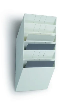 Blankettfack Durable Flexiboxx 6-fack vit A4L