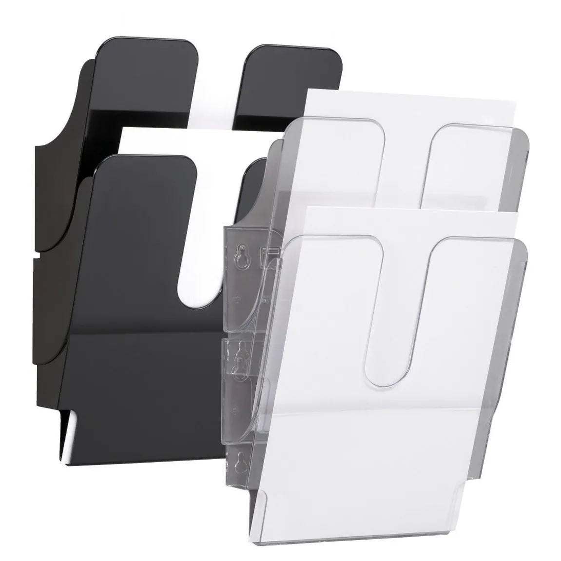 Blankettfack Durable Flexiplus svart A4S