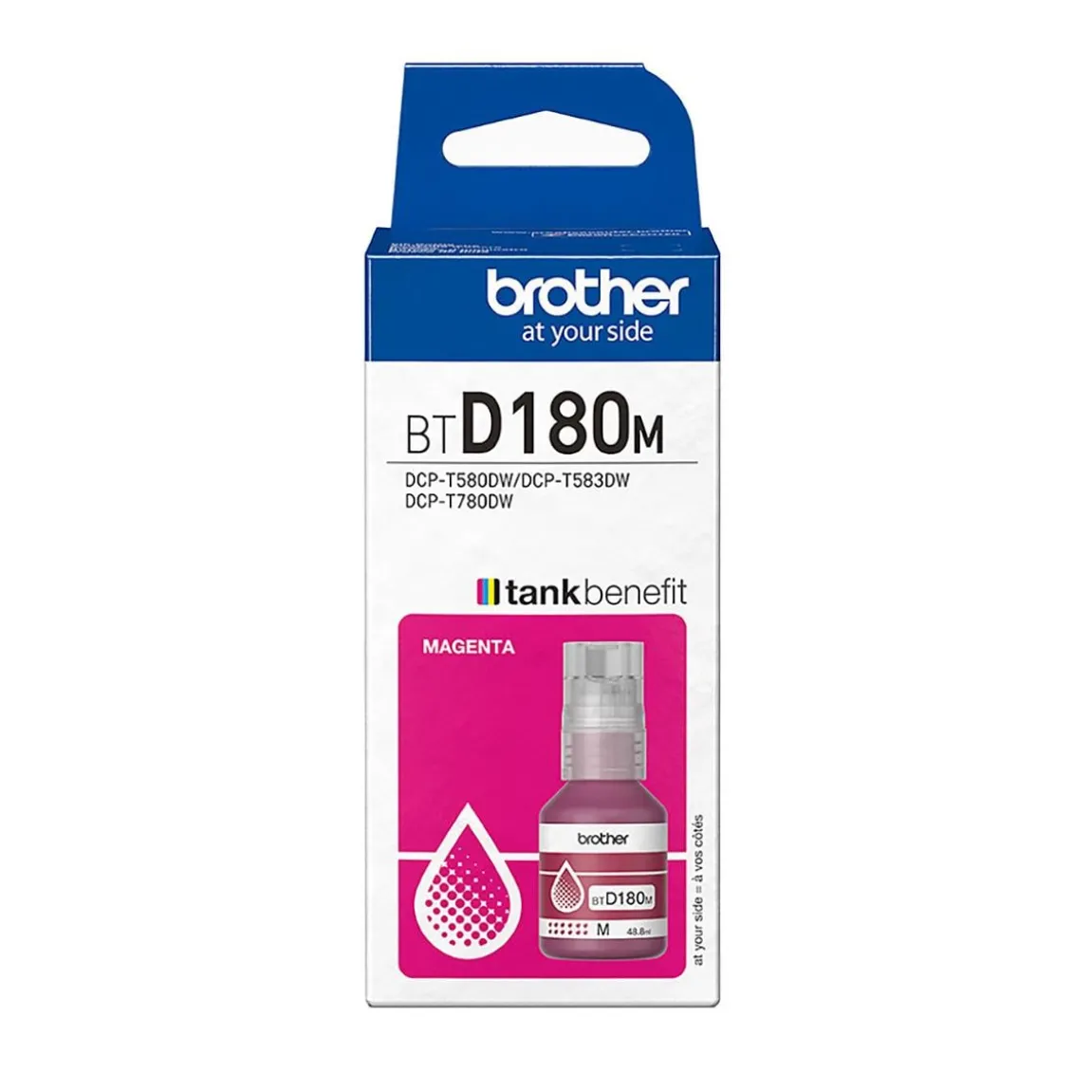 Bläckpatron Brother 5000sid BTD180M Magenta