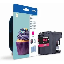 Bläckpatron Brother 600 Sidor LC123M Magenta