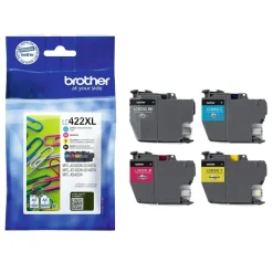 Bläckpatron Brother Valuepack LC422XLVAL CMYBK