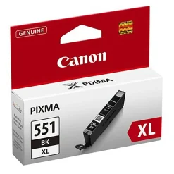 Bläckpatron Canon CLI-551 XL 6443B001 Svart