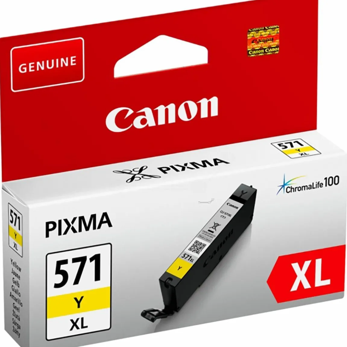 Bläckpatron Canon CLI-571XL 0334C001 Gul