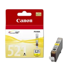 Bläckpatron Canon CLI-521Y 2936B001 Gul