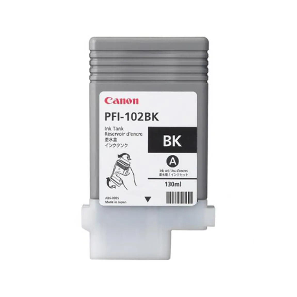 Bläckpatron Canon Pfi-102Bk Svart