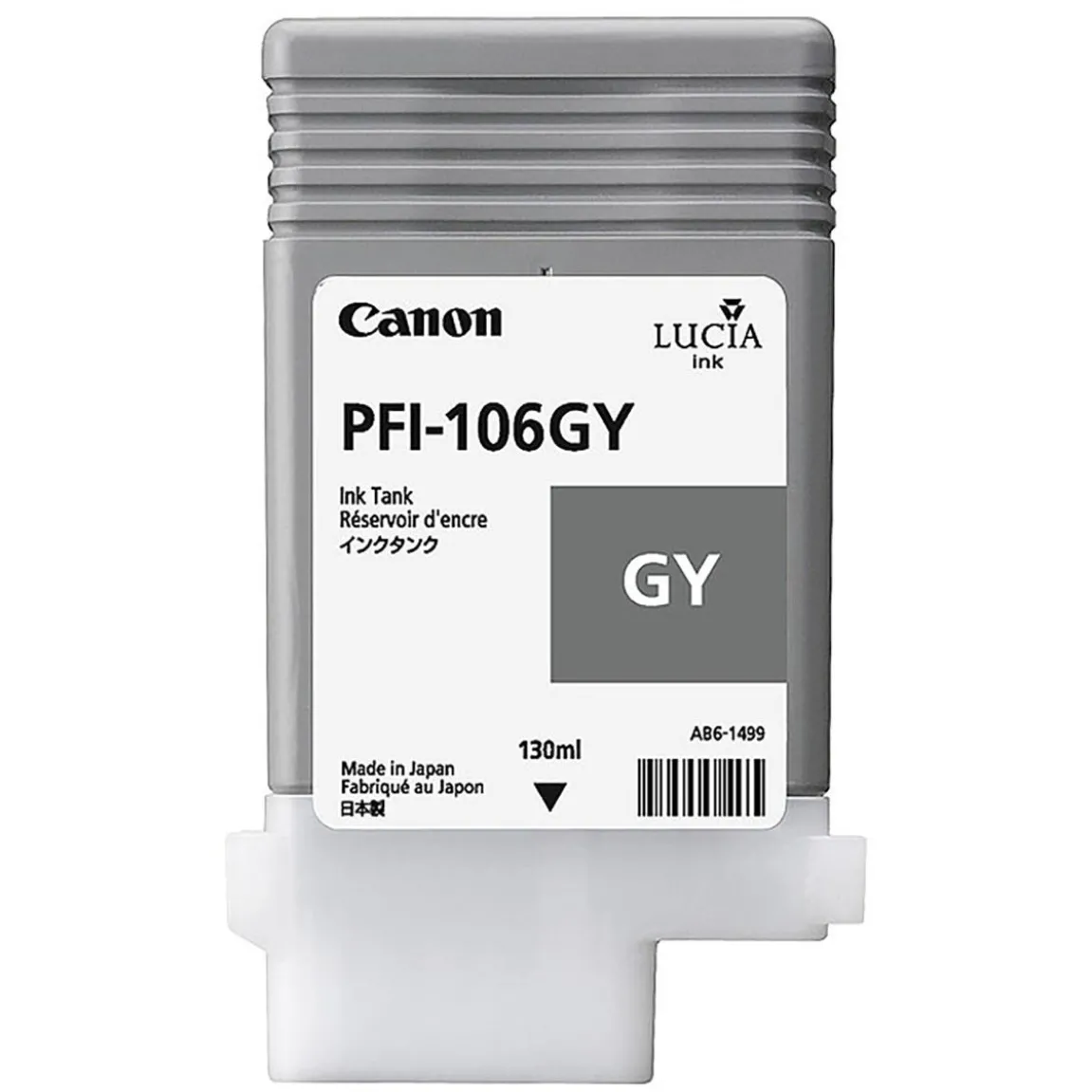 Bläckpatron Canon Pfi-106Gy Grå
