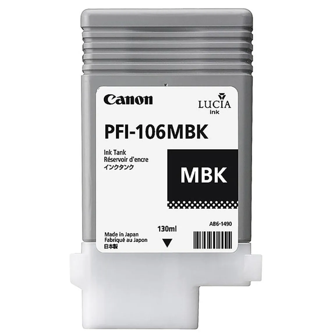Bläckpatron Canon Pfi-106Mbk matt Svart