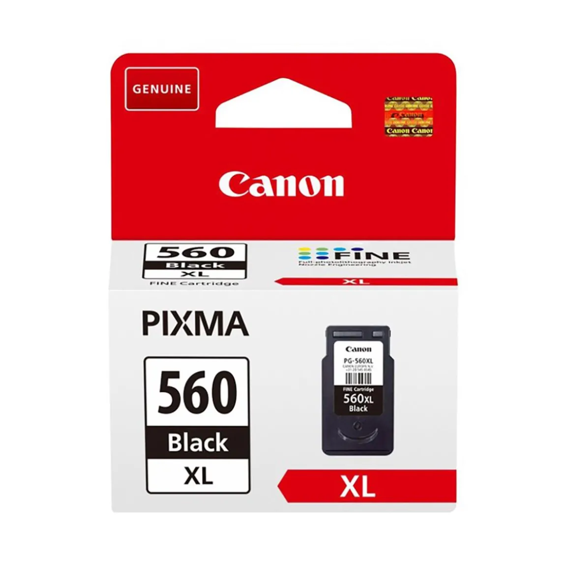 Bläckpatron Canon PG-560XL 400 Sidor 3712C001 Svart