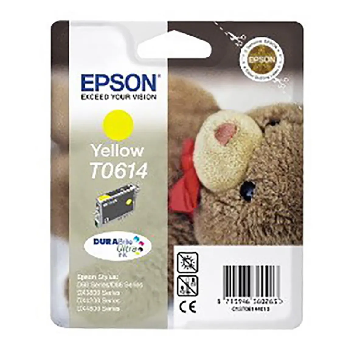 Bläckpatron Epson C13T06144010 Gul
