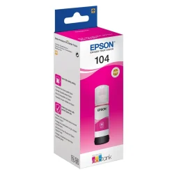 Bläckpatron Epson T104 7500 sidor C13T00P340 Magenta 65ml
