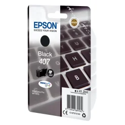 Bläckpatron Epson WF407 C13T07U140 Svart