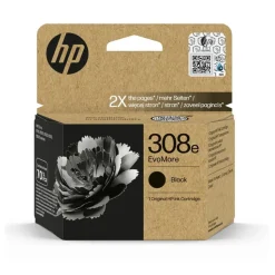 Bläckpatron HP 308e EvoMore Svart