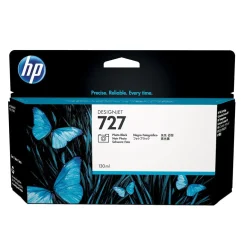 Bläckpatron HP 727 130ml B3P23A Svart