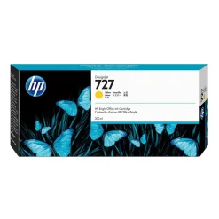 Bläckpatron HP 727 300ml Gul