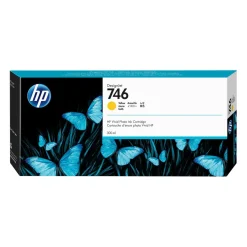 Bläckpatron HP 746 300ml P2V79A Gul