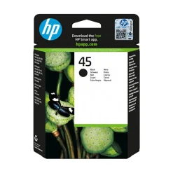 Bläckpatron HP No45 51645AE Svart