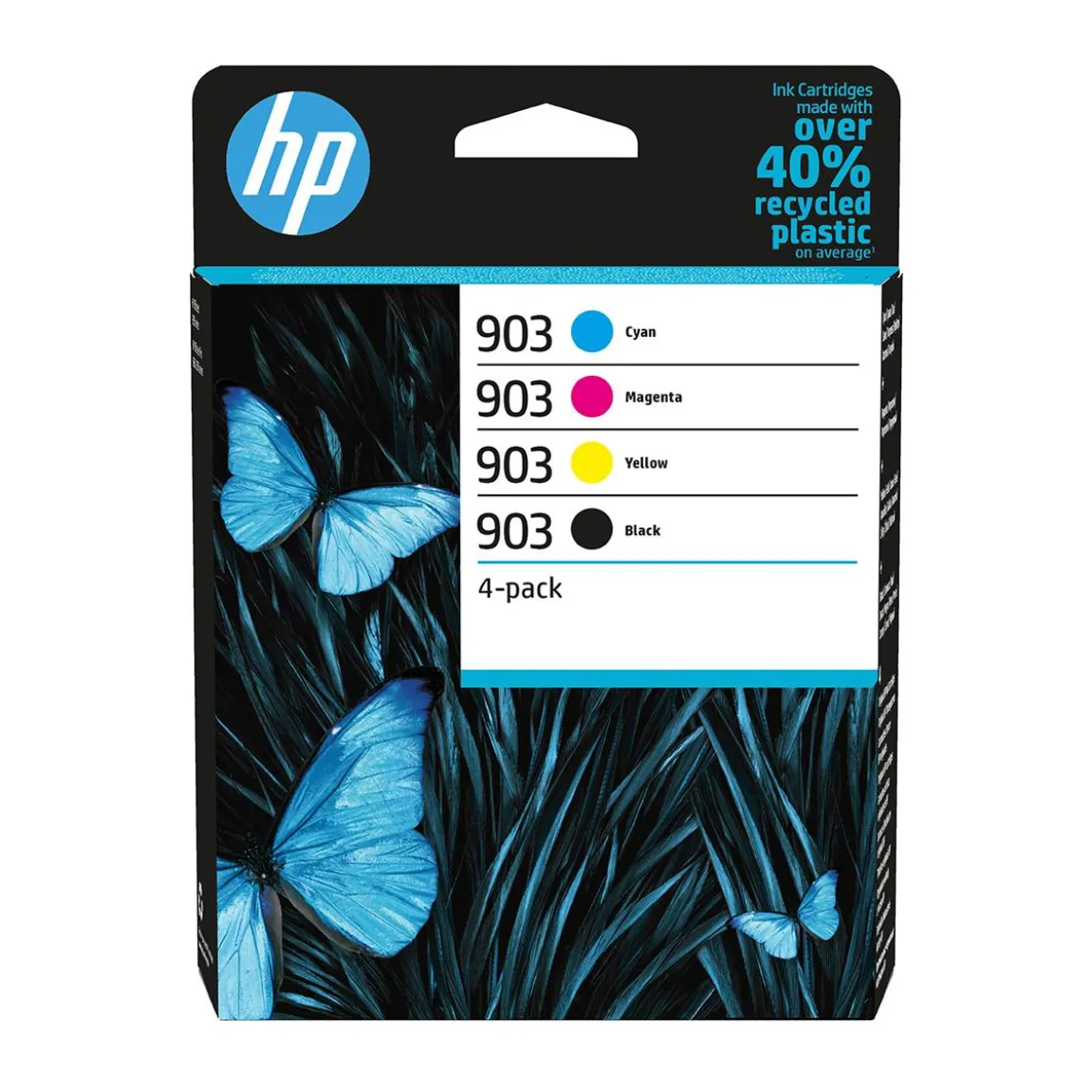 Bläckpatron HP 903 4-Pack 1x300 sid 3x315 sid 6ZC73AE CMYBK