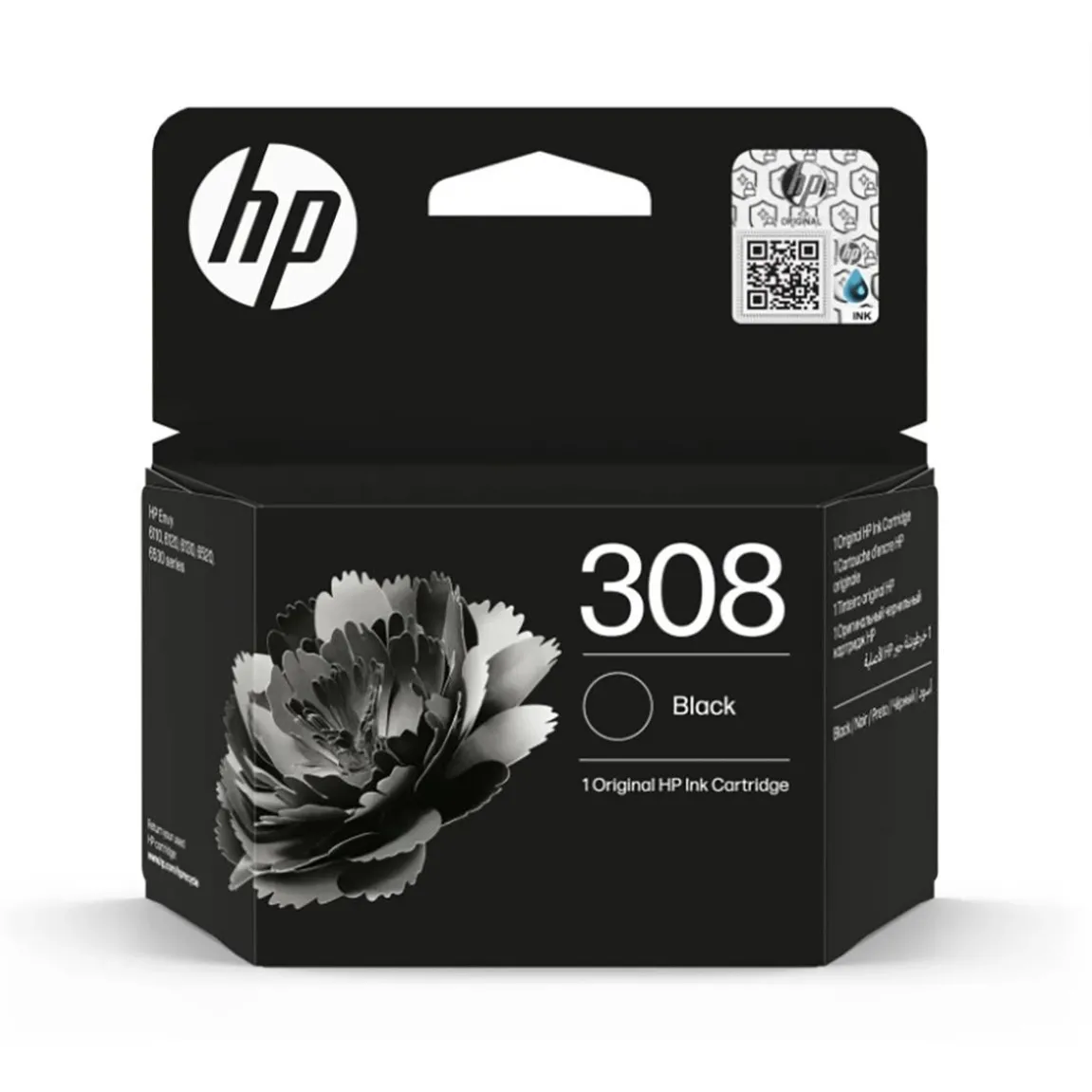 Bläckpatron HP 308 Svart