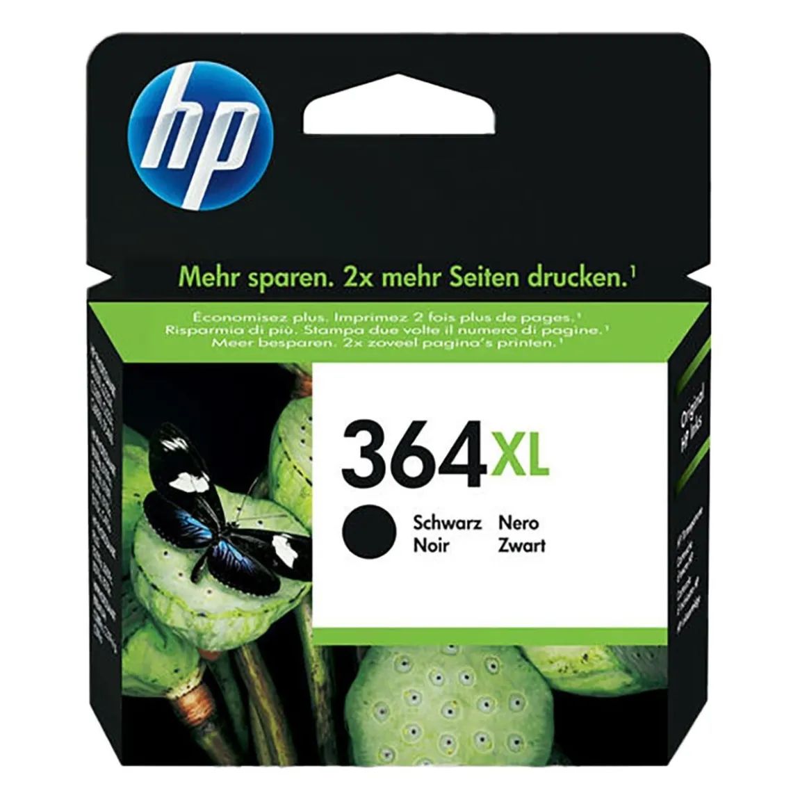 Bläckpatron HP 364XL 550 Sidor CN684EE Svart