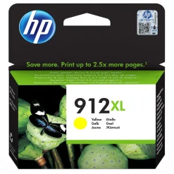 Bläckpatron HP 912XL 825 Sidor 3YL83AE Gul