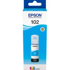Bläckrefill Epson T102 6000 Sidor C13T03R240 Cyan