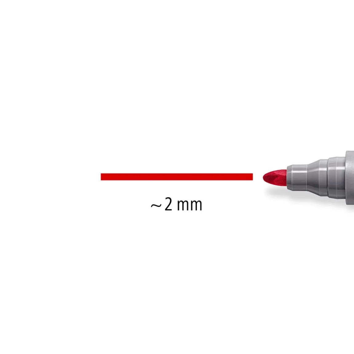 Blädderblockspenna Staedtler Lumocolor Rund 4-färger 2mm