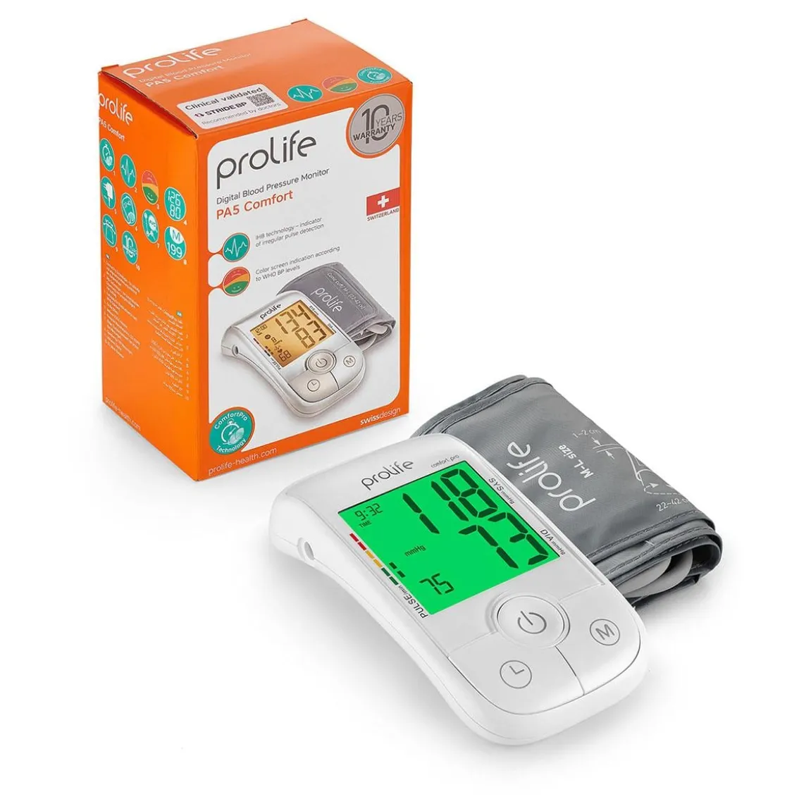 Blodtrycksmätare Prolife Digital PA5 Comfort