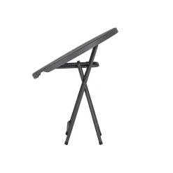Bord Praxis Fällbart Mörkgrå/Mörkgrå 81Øx74cm