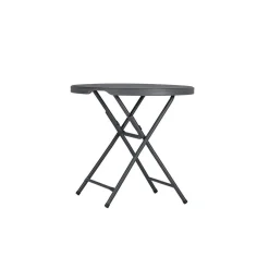 Bord Praxis Fällbart Mörkgrå/Mörkgrå 81Øx74cm