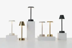 Bordslampa LED Duni Nour Silver
