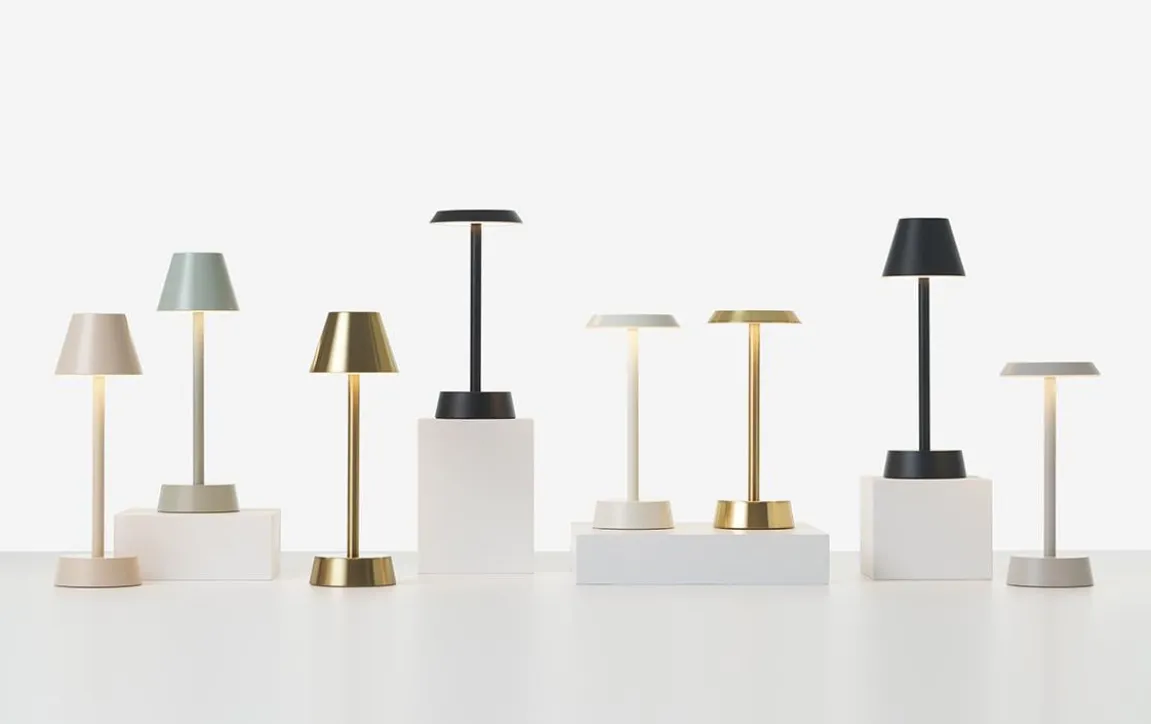 Bordslampa LED Duni Zelda Grafit