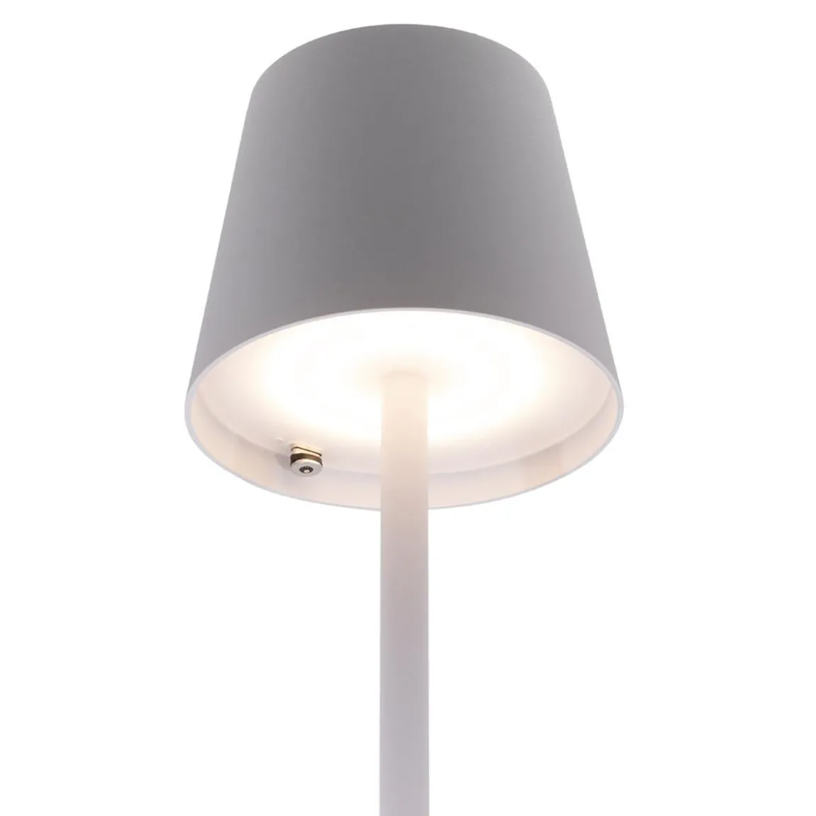 Bordslampa LED Securit Feline Vit