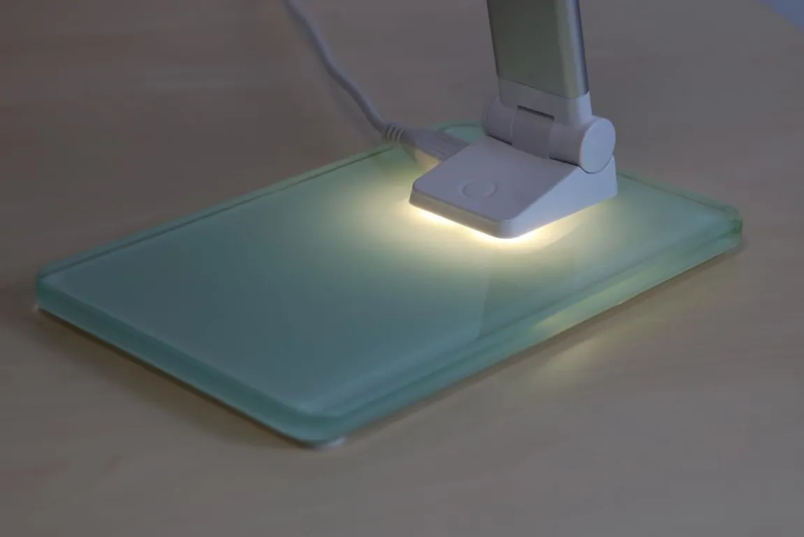 Bordslampa Unilux Popy LED Grå