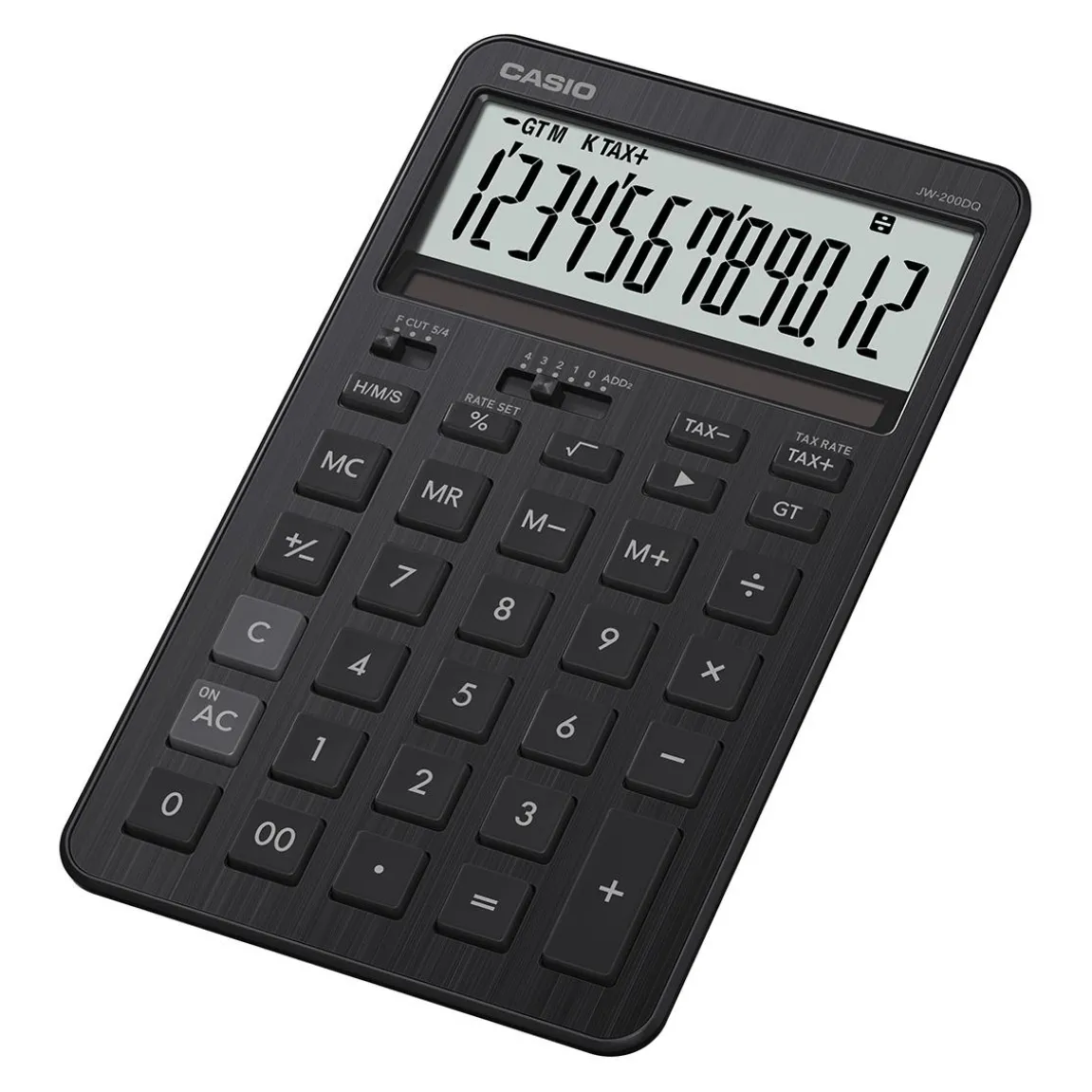 Bordsräknare Casio JW-D200DQ Svart
